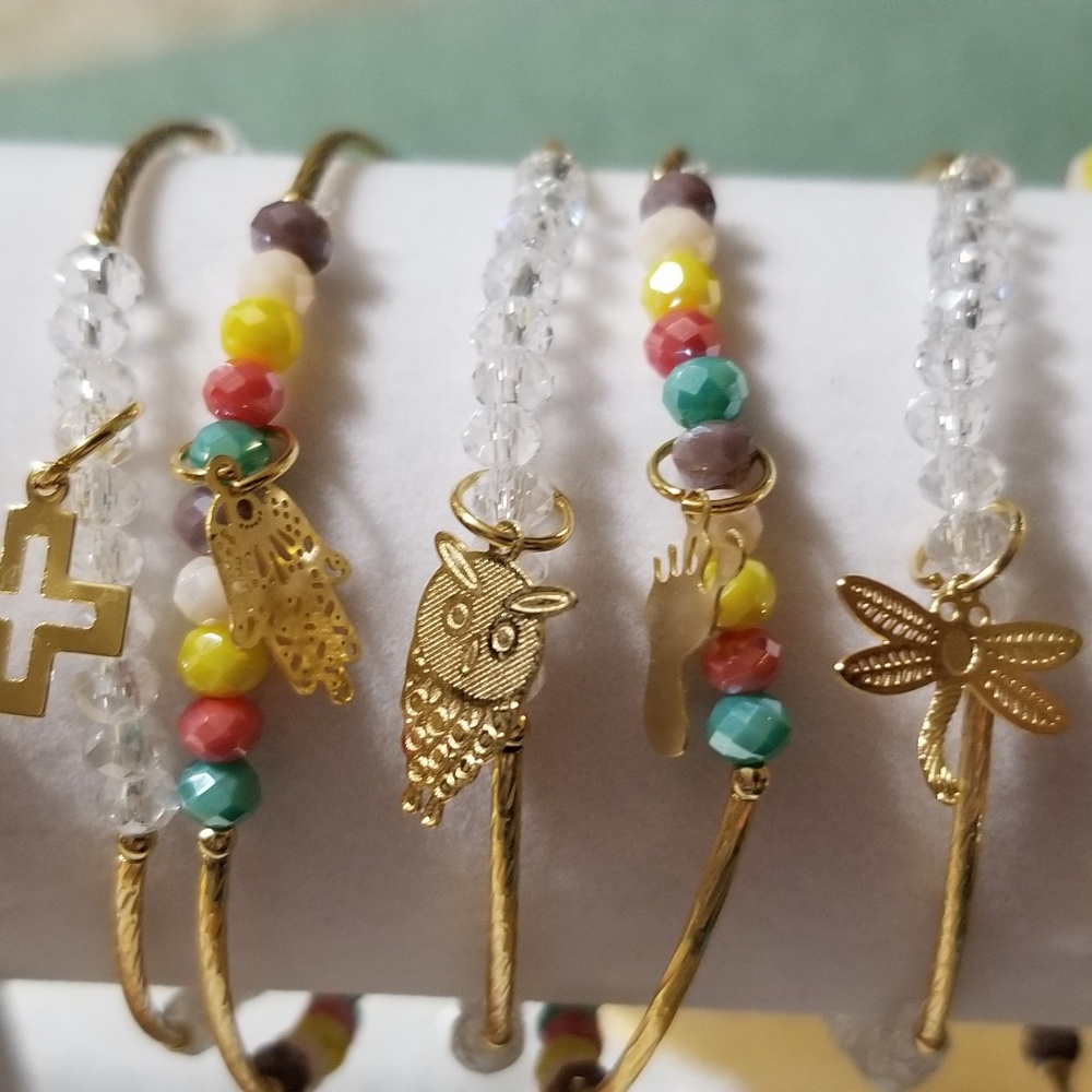 14k gold plated Handmade Semanario Set